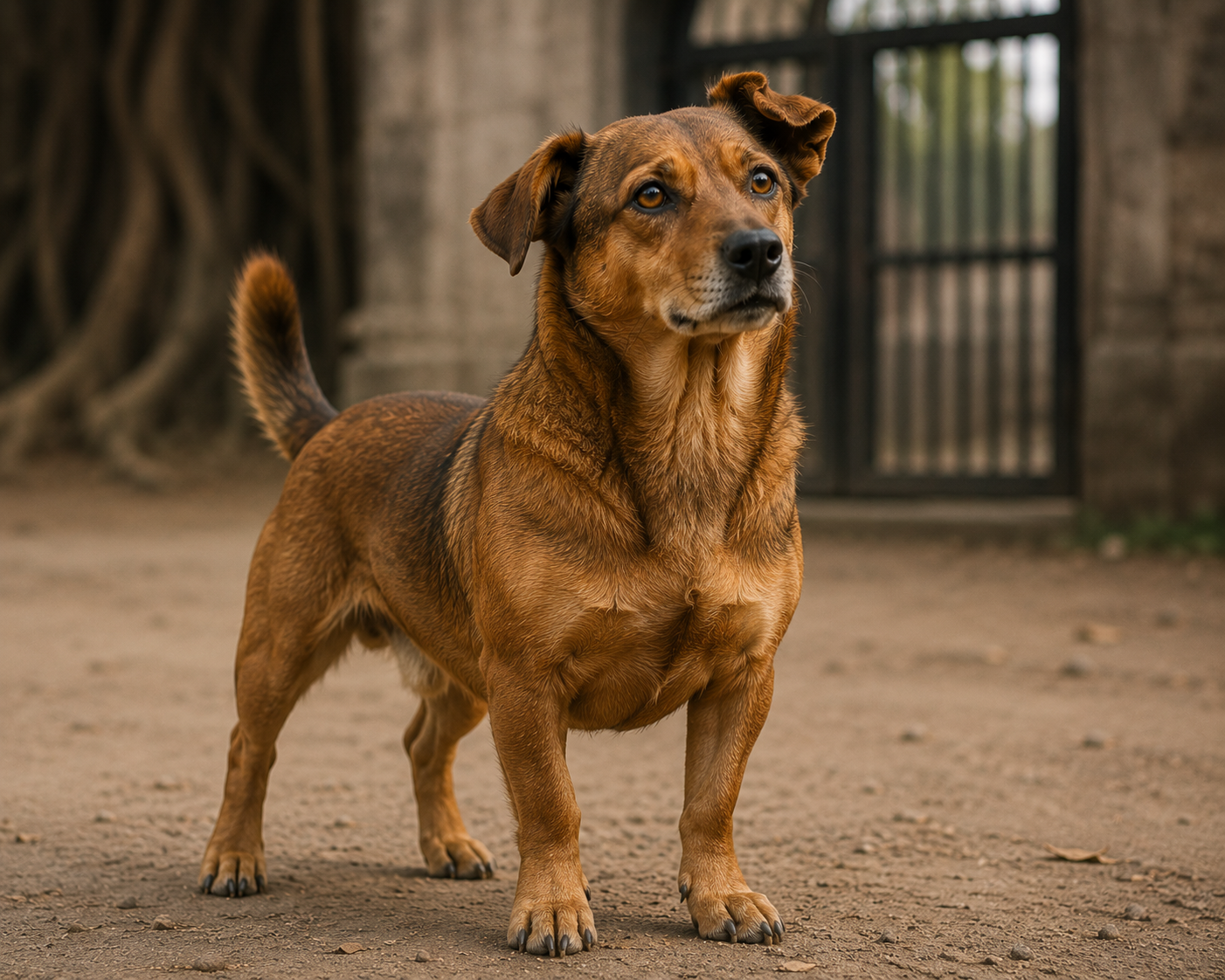 Kapi and Laddoo - Faithful companions in The Panchanad Chronicle