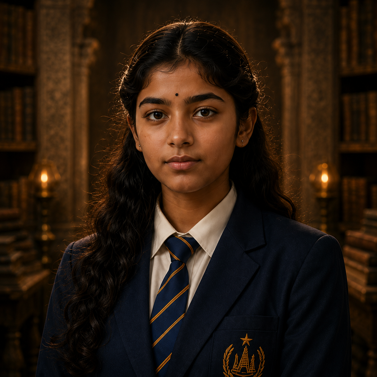 Kavya - The Compassionate Heart and sandalwood tiger guardian in The Panchanad Chronicle