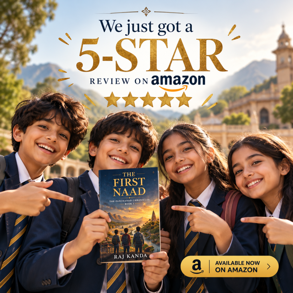 The First Naad Receives a 5-Star Amazon Review: An Indian Fantasy Adventure Worth Discovering